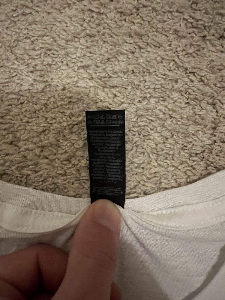 Authenticity evidence image of Aston Villa 2024/25 Pre-Match 2 Shirt - Men's Medium
