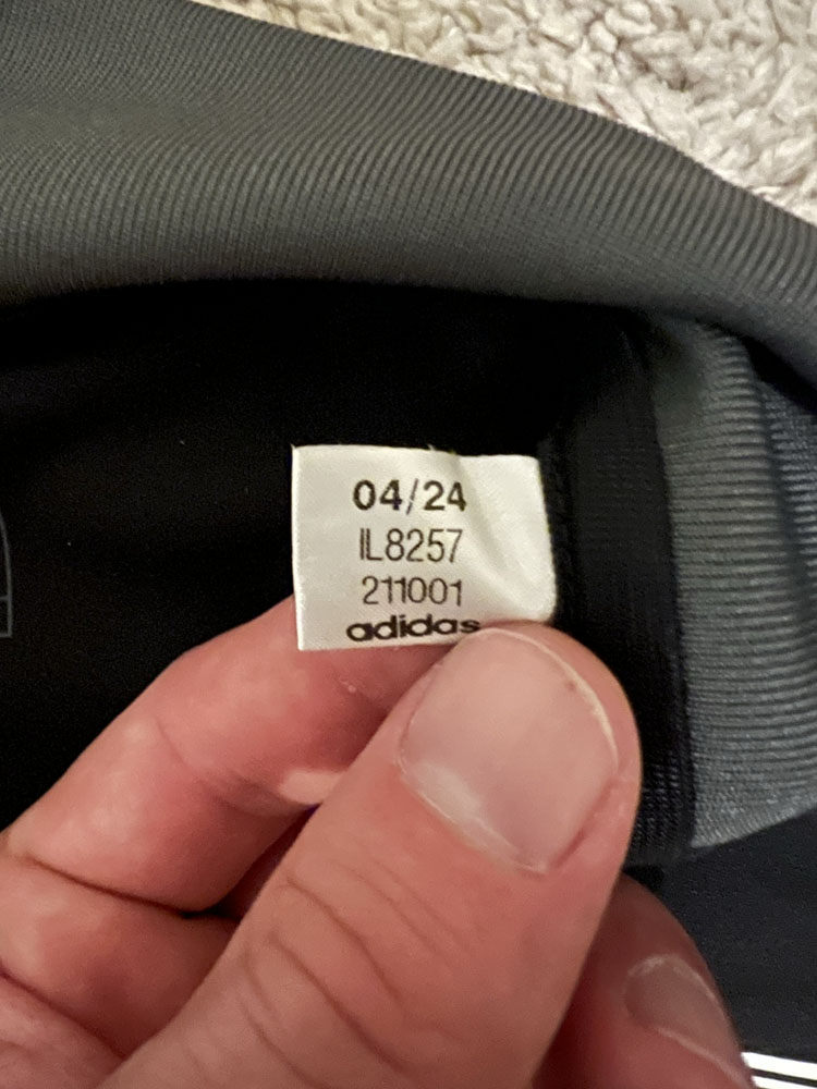 Authenticity evidence image of Aston Villa 2024/25 Adidas Training 1/4 Zip Jacket - Men's Medium