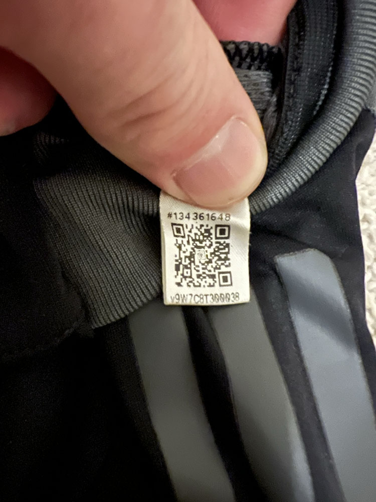 Authenticity evidence image of Aston Villa 2024/25 Adidas Training 1/4 Zip Jacket - Men's Medium
