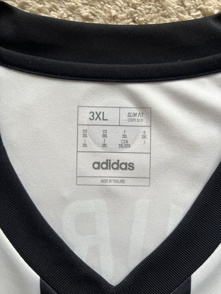 Authenticity evidence image of Newcastle United 2024/25 Adidas Home Shirt (Sela) - Men's 3XL