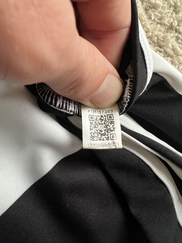 Authenticity evidence image of Newcastle United 2024/25 Adidas Home Shirt (Sela) - Men's 3XL