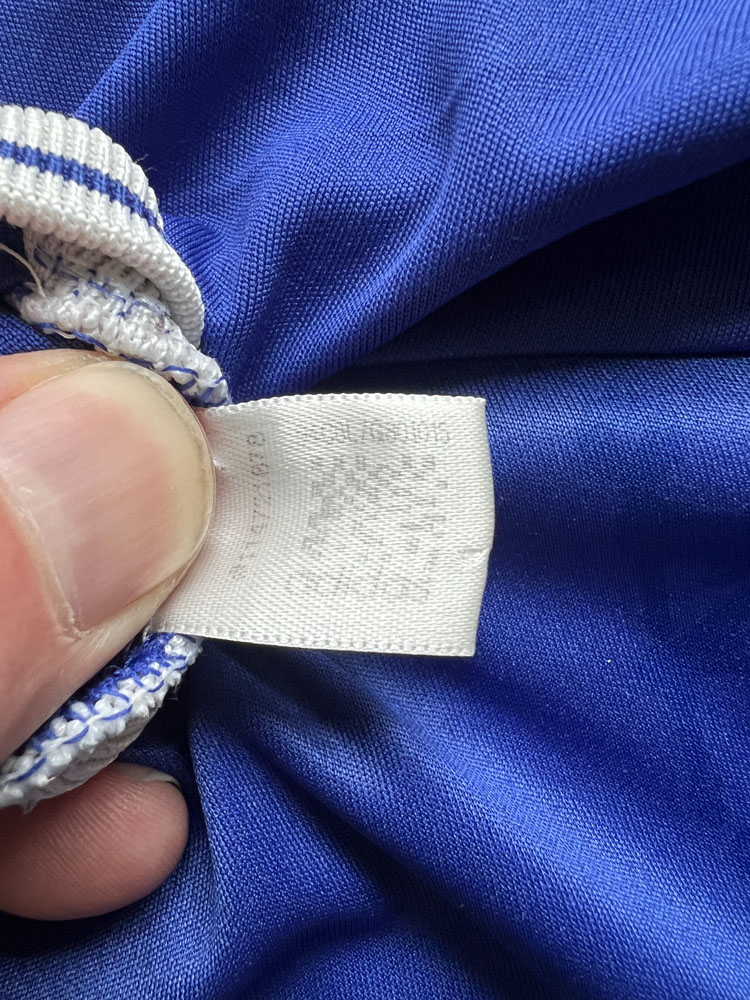 Authenticity evidence image of Chelsea 2016/17 Adidas Home Shirt (Yokohama Tyres) - Men's Large