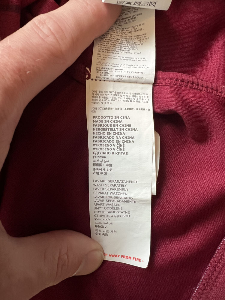 Authenticity evidence image of Aston Villa 2021/22 Kappa Home Shirt (Cazoo) - Men's XL