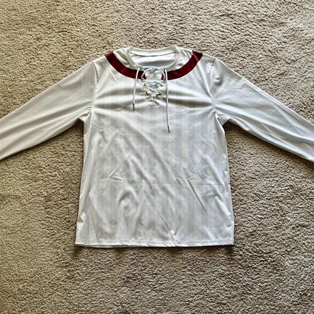 Front view of Aston Villa 1900-21 235 Football Away Shirt - Men's Medium