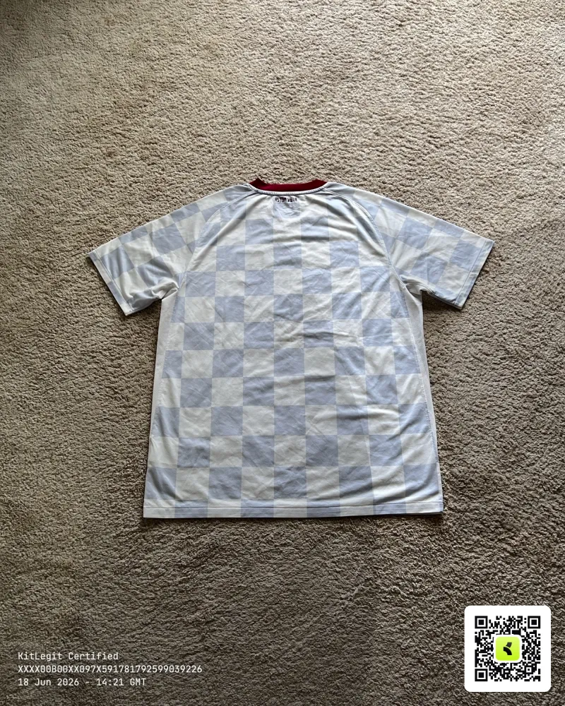 Rear of shirt