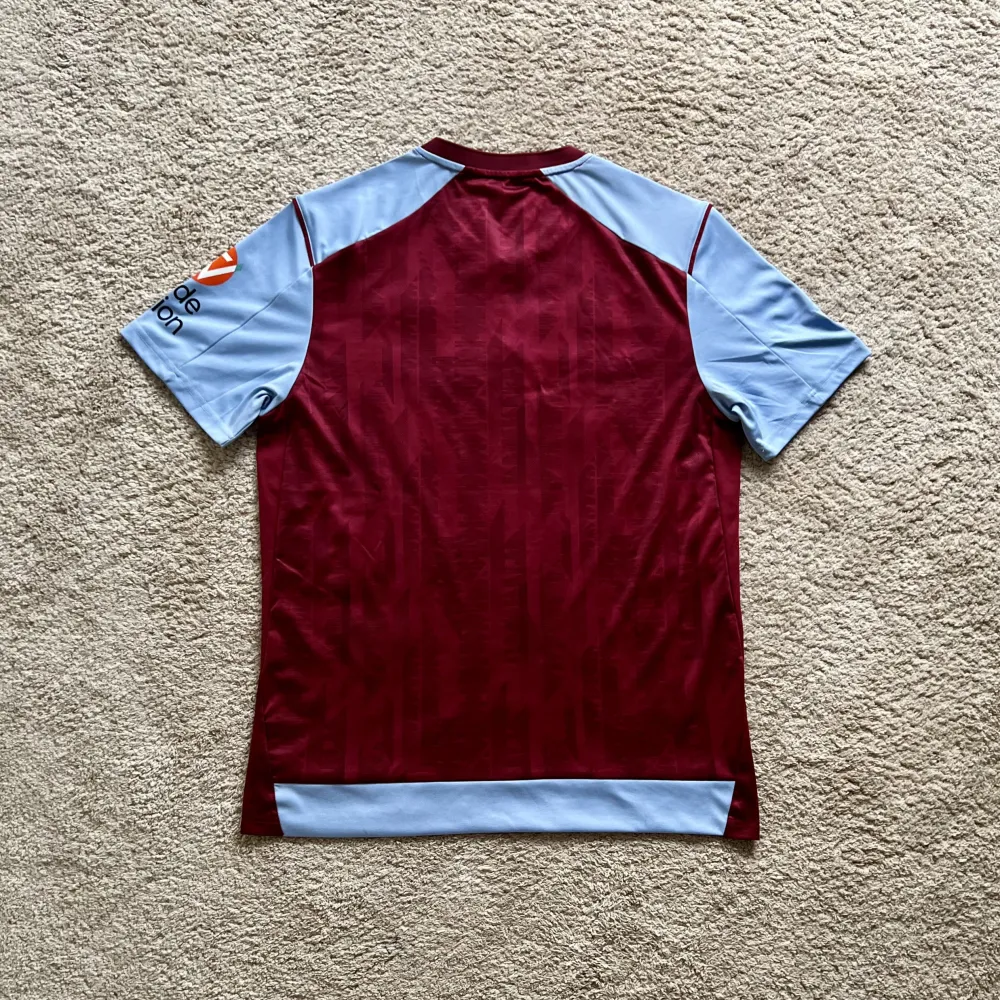 Rear view of Aston Villa 2023/24 Castore Home Shirt - Men's Large