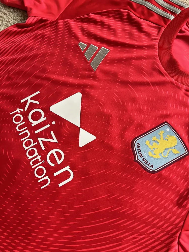 Image of Aston Villa 2025/26 Adidas GK 3 Goalkeeper Shirt (Kaizen Foundation) - Men's Medium