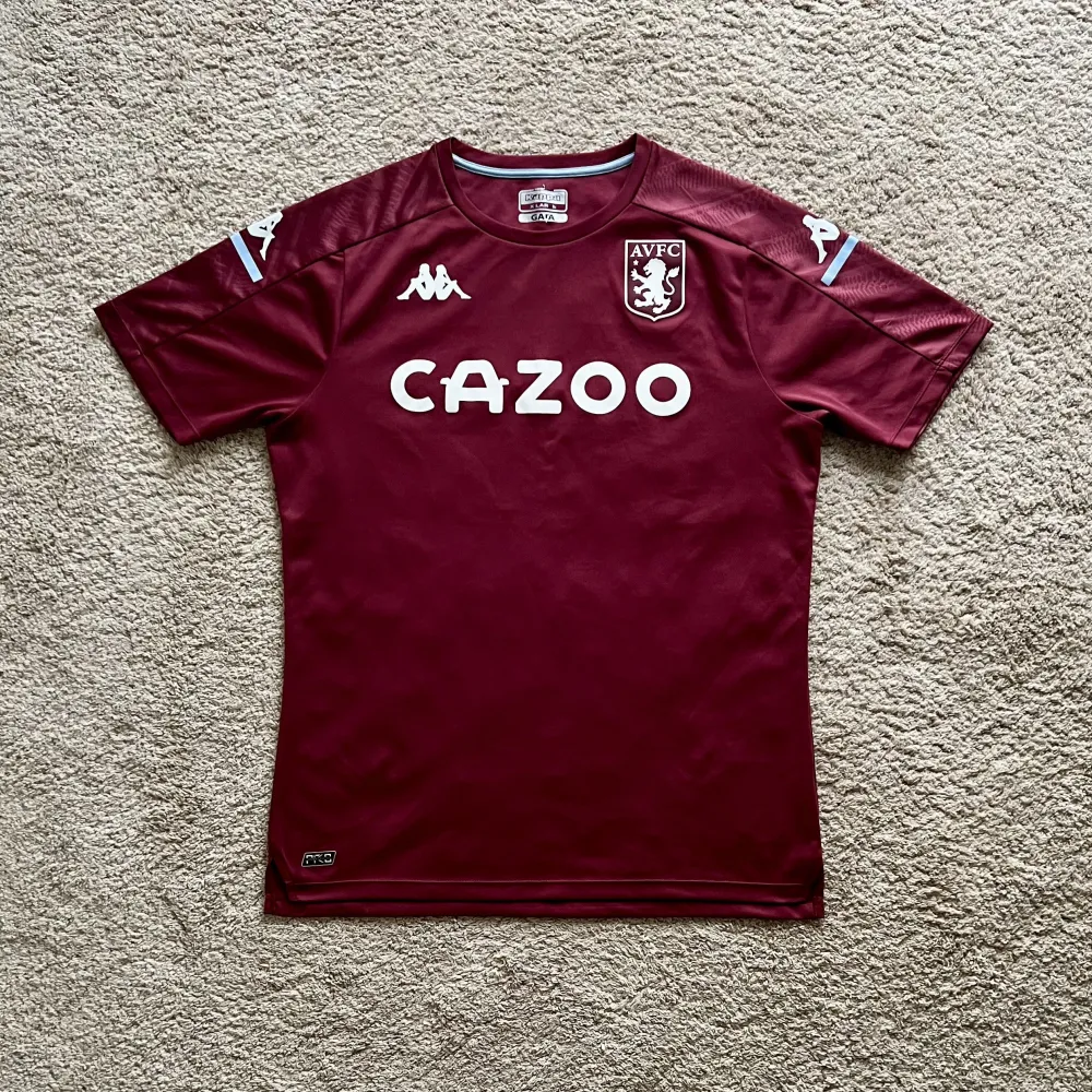 Front view of Aston Villa 2020/21 Kappa 3 Training Shirt (Cazoo) - Men's XL