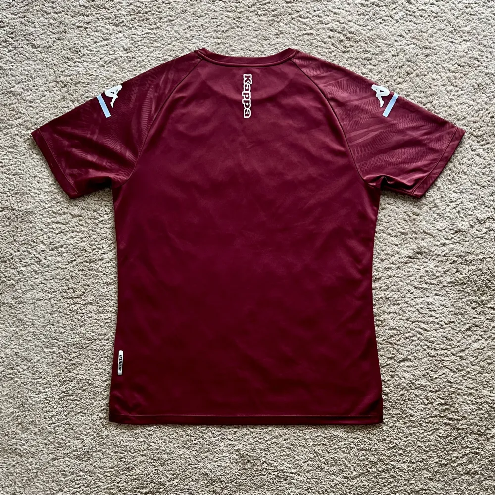 Rear view of Aston Villa 2020/21 Kappa 3 Training Shirt (Cazoo) - Men's XL