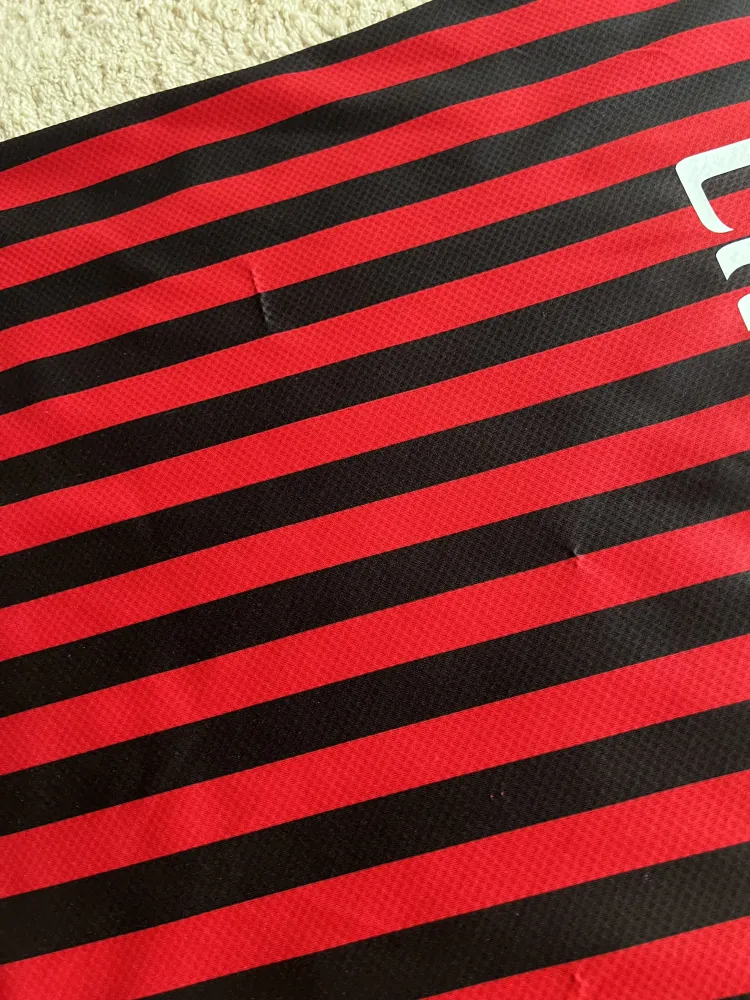 Image of AC Milan 2019/20 Puma Home Shirt (Fly Emirates) - Men's Medium