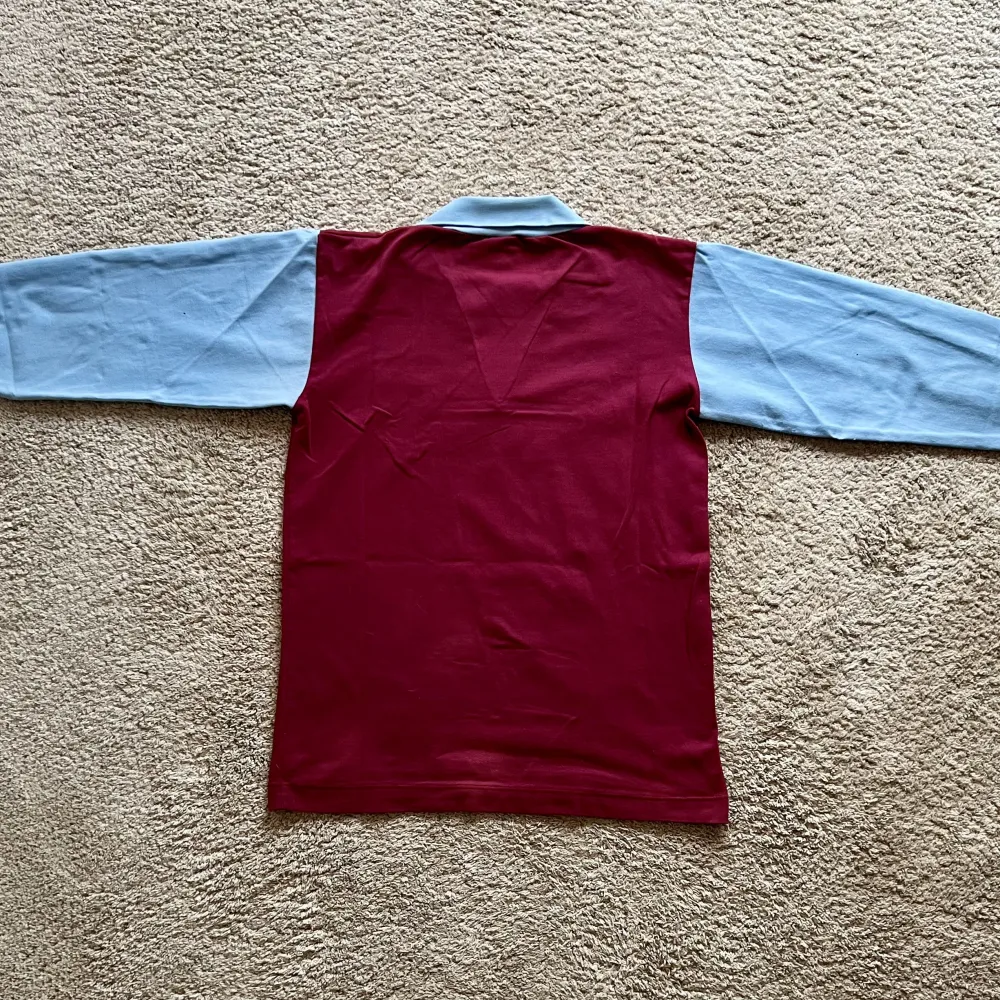 Rear view of Aston Villa 1973/74 Litesome Home Shirt - Men's Small