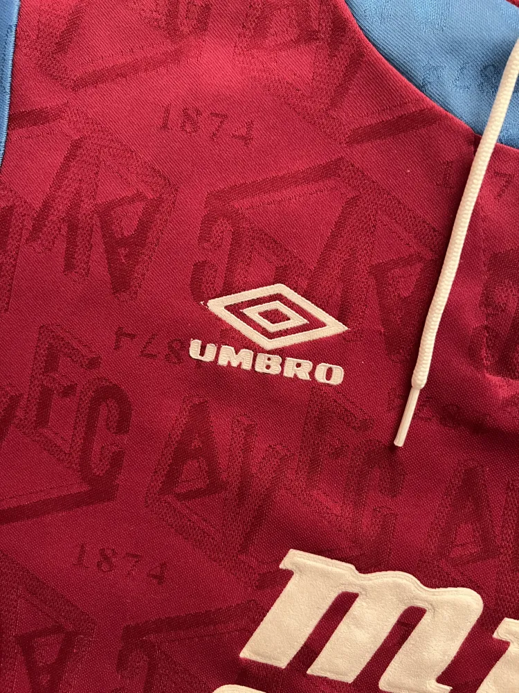 Image of Aston Villa 1992/93 Umbro Home Shirt (Mita Copiers) - Men's Large