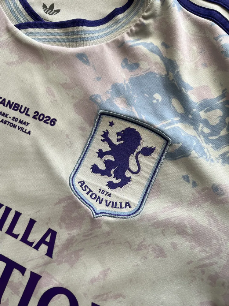 Image of Aston Villa 2025/26 Adidas 3rd Shirt (Aston Villa Foundation) - Men's XL