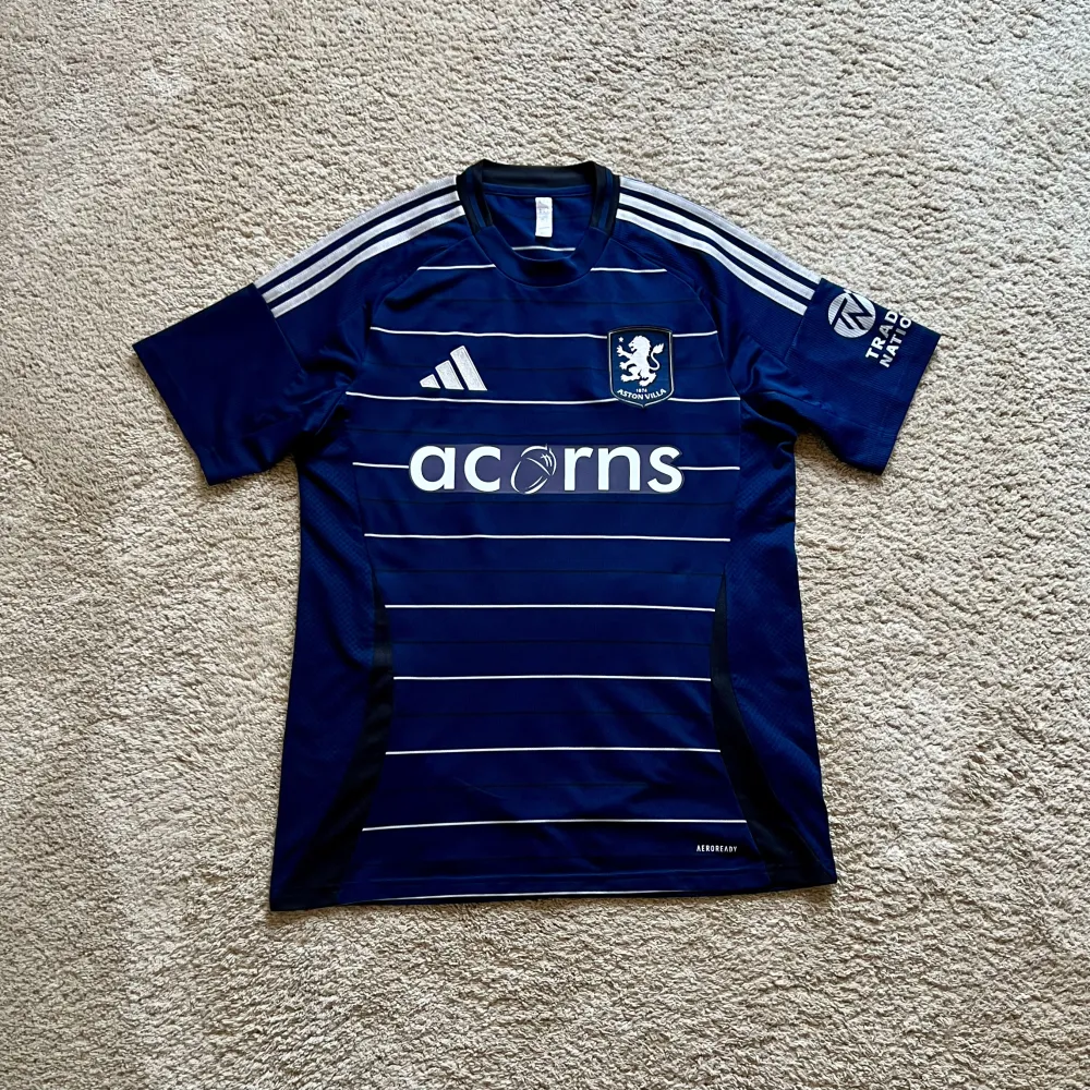 Front view of Aston Villa 2024/25 Adidas 3rd Shirt (Acorns) - Men's Medium