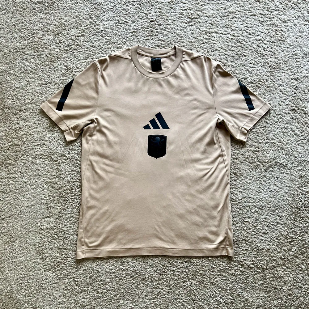 Front view of Aston Villa 2025/26 Adidas Travel 1 Shirt - Men's Medium