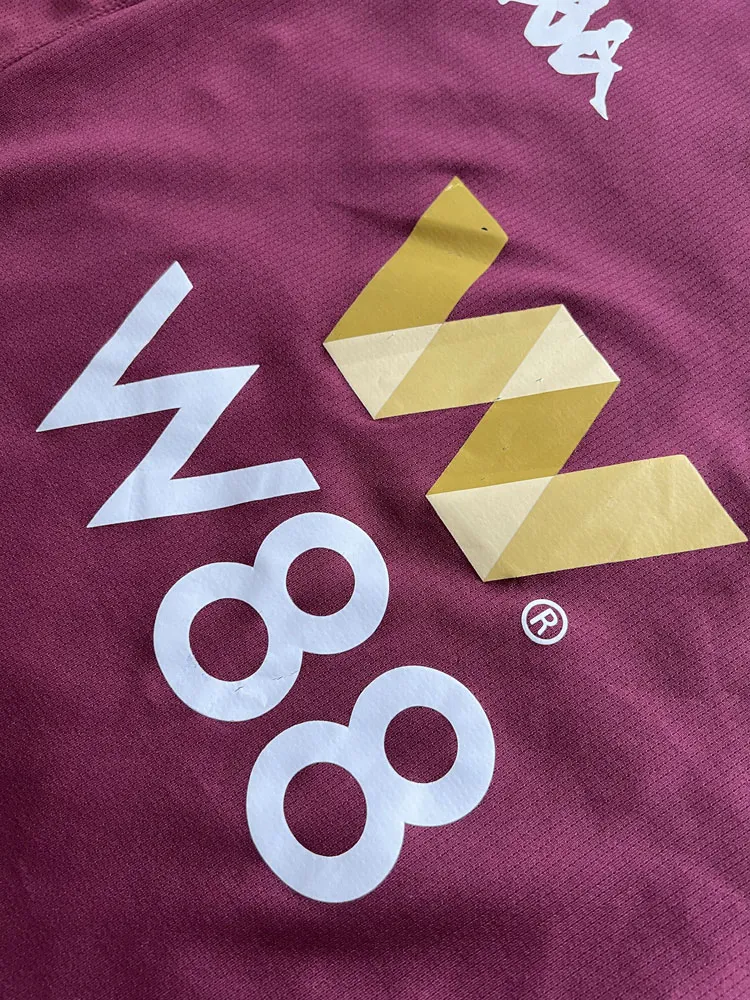 Image of Aston Villa 2019/20 Kappa Home Shirt (W88) - Men's Medium