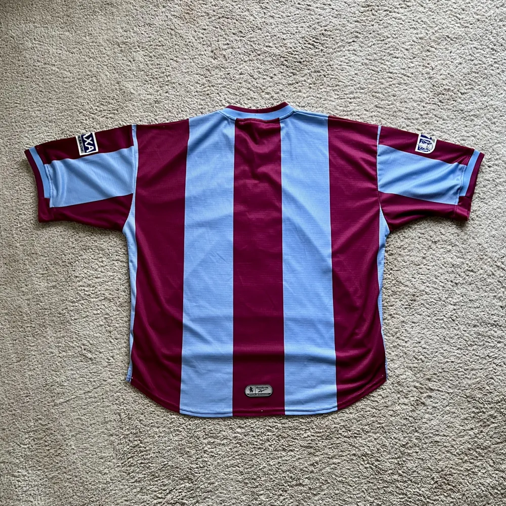 Rear view of Aston Villa 1999/00 Reebok Home / FA Cup Shirt (LDV Vans) - Men's XL