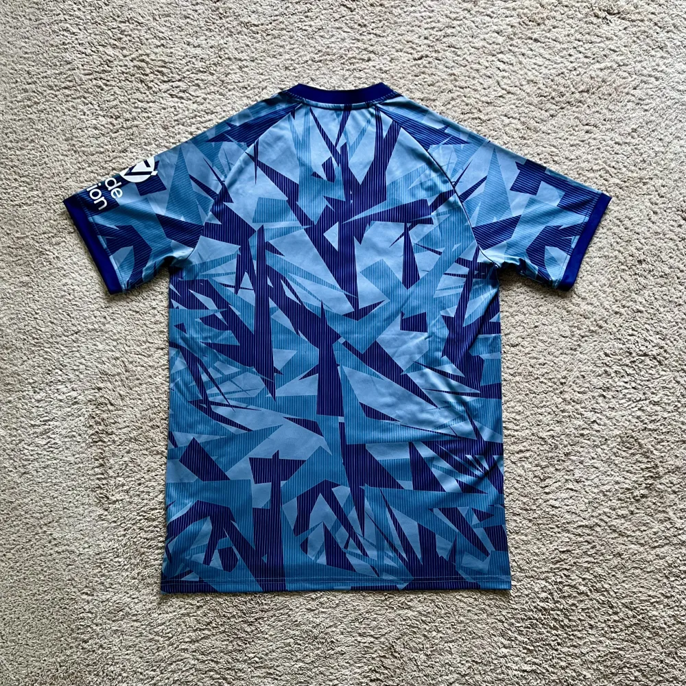 Rear view of Aston Villa 2023/24 Castore 3rd Shirt (Acorns) - Men's Medium