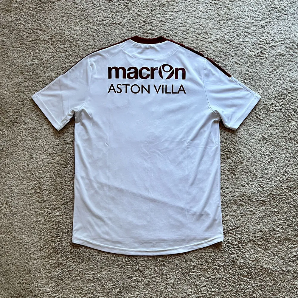 Rear view of Aston Villa 2013/14 Macron Training 3 Shirt - Men's Medium