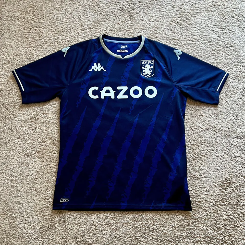 Front view of Aston Villa 2021/22 Kappa 3rd Shirt (Cazoo) - Men's XL