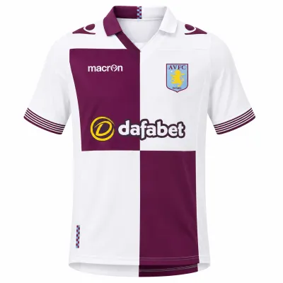Presentation image of Aston Villa 2013/14 Macron Away Shirt (Dafabet) - Men's Medium
