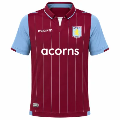 Presentation image of Aston Villa 2014/15 Macron Home Shirt (Acorns) - Junior XL