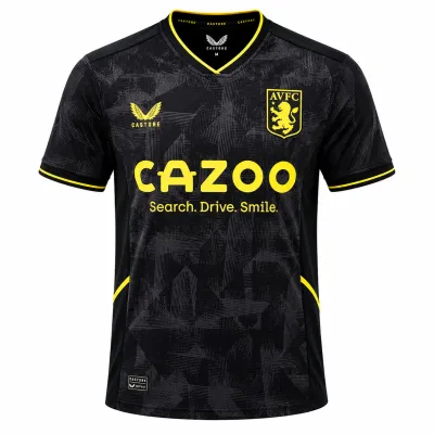 Presentation image of Aston Villa 2022/23 Castore 3rd Shirt (Cazoo) - Men's Medium