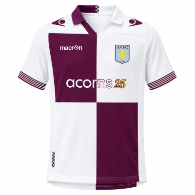 Presentation image of Aston Villa 2013/14 Macron Away Shirt (Acorns 25) - Junior XL