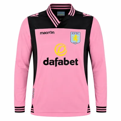 Presentation image of Aston Villa 2013/14 Macron 3rd Goalkeeper Shirt (Dafabet) - Men's Small