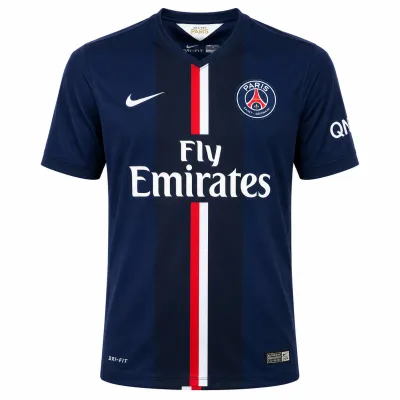 Presentation image of PSG 2014/15 Nike Home Shirt (Fly Emirates) - Men's Medium
