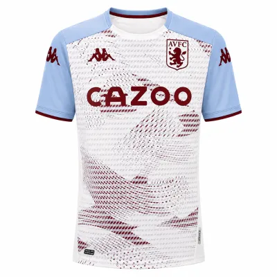 Presentation image of Aston Villa 2021/22 Kappa 3 Pre Match Shirt (Cazoo) - Men's Large