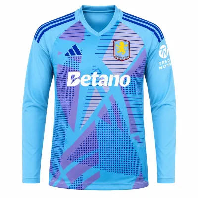 Presentation image of Aston Villa 2024/25 Adidas GK 3 Goalkeeper Shirt (Betano) - Men's Medium