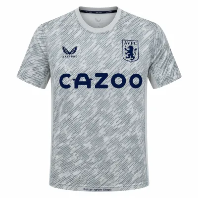 Presentation image of Aston Villa 2022/23 Castore 4 Training Shirt (Cazoo) - Men's Medium
