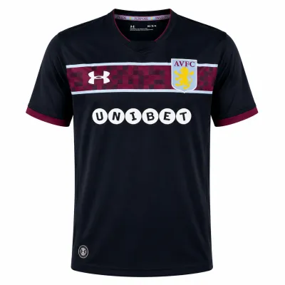 Presentation image of Aston Villa 2017/18 Under Armour Away Shirt (Unibet) - Men's Medium