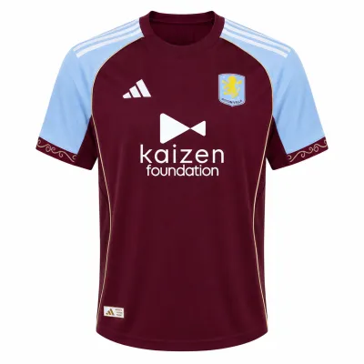 Presentation image of Aston Villa 2025/26 Adidas Home Pro Shirt (Kaizen Foundation) - Women's Large (16/18)