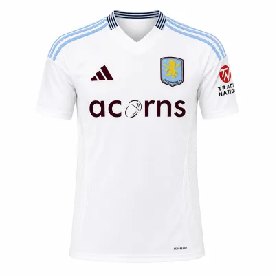 Presentation image of Aston Villa 2024/25 Adidas Away Shirt (Acorns) - Men's Medium