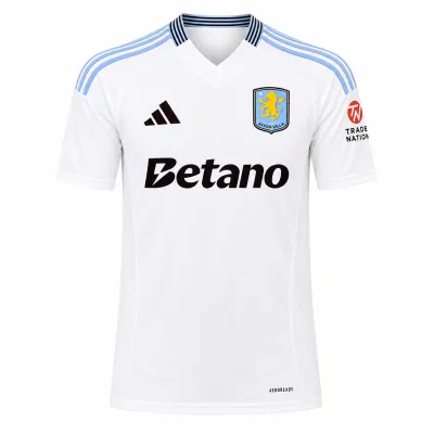 Presentation image of Aston Villa 2024/25 Adidas Away Shirt (Betano) - Men's Medium