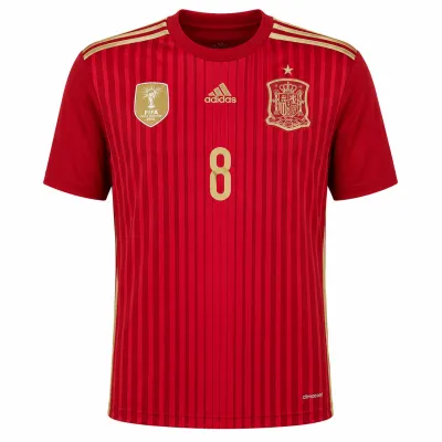 Presentation image of Spain 2014/15 Adidas Home Shirt - Men's XXL