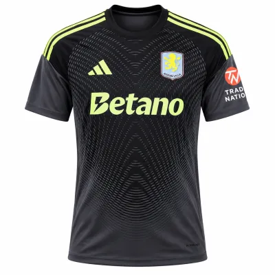 Presentation image of Aston Villa 2025/26 Adidas GK 1 Goalkeeper Shirt (Betano) - Men's Medium