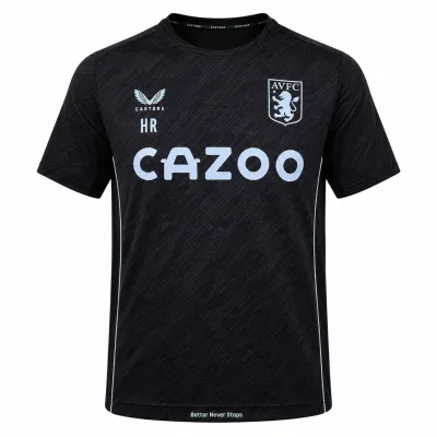 Presentation image of Aston Villa 2022/23 Castore 3 Training Match Worn Shirt (Cazoo) - Men's Medium