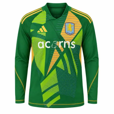 Presentation image of Aston Villa 2024/25 Adidas GK 1 Goalkeeper Pro Shirt (Acorns) - Men's Medium