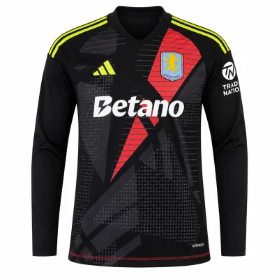 Presentation image of Aston Villa 2024/25 Adidas GK 2 Goalkeeper Shirt (Betano) - Men's Medium