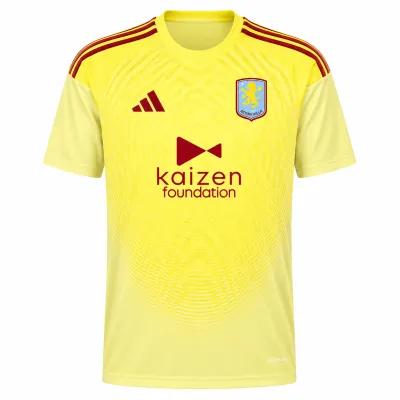 Presentation image of Aston Villa 2025/26 Adidas GK 2 Goalkeeper Shirt (Kaizen Foundation) - Men's Medium