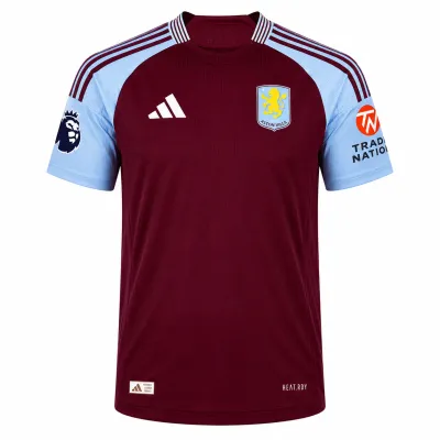 Presentation image of Aston Villa 2024/25 Adidas Home Pro Shirt - Men's Large