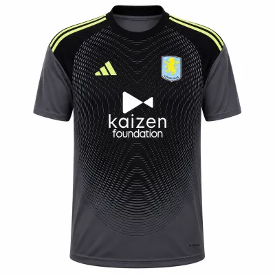 Presentation image of Aston Villa 2025/26 Adidas GK 1 Goalkeeper Shirt (Kaizen Foundation) - Men's Medium