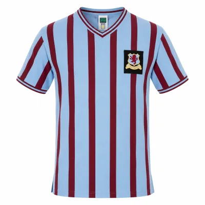 Presentation image of Aston Villa 1956/57 Score Draw FA Cup Shirt - Men's Medium