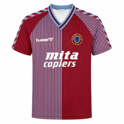 Presentation image of Aston Villa 1987-89 Hummel Home Shirt (Mita Copiers) - Men's Medium
