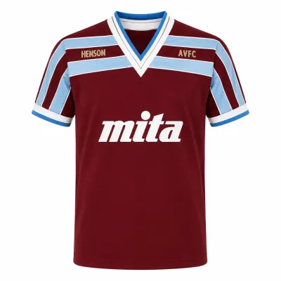 Presentation image of Aston Villa 1985-87 Henson Home Shirt (Mita Copiers) - Men's Medium