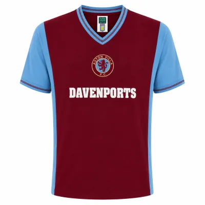 Presentation image of Aston Villa 1982/83 Score Draw Home Shirt (Davenports) - Men's Medium