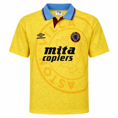 Presentation image of Aston Villa 1991-93 Umbro 3rd Shirt (Mita Copiers) - Men's Medium